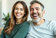 © iushakovsky - A portrait of two people expressing joy and happiness