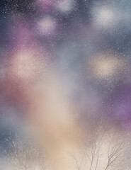 Wall Mural - abstract light colorful fireworks background - Generative AI