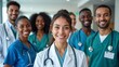 © Goashape-Studio - Smiling Diverse Medical Team Portrait