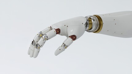 Poster - Advanced medical robot arm with precise tools in healthcare setting for enhanced surgery techniques
