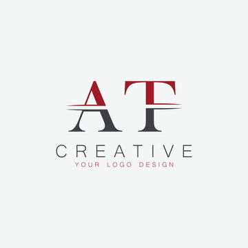 initial monogram logo with creative design.	