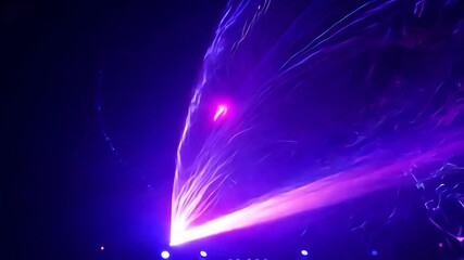 Wall Mural - background with lights