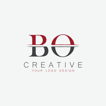 initial monogram logo with creative design.	
