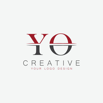 initial monogram letter  logo with creative design.