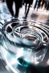 Poster - Clear liquid in a transparent container