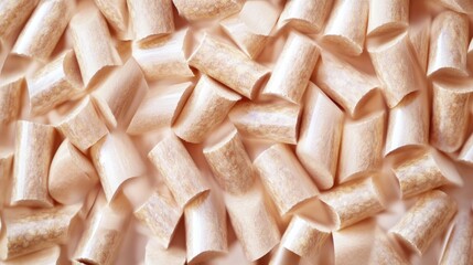 Poster - A detailed view of a stack of colorful paper cones