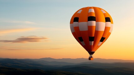 Wall Mural - Hot Air Balloon Adventure at Sunrise 