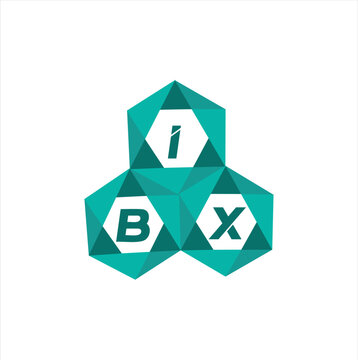 IBX creative minimalist letter logo. IBX unique vector initials alphabet letter logo design