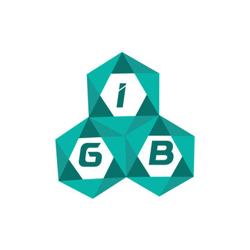 IGB creative minimalist letter logo. IGB unique vector initials alphabet letter logo design