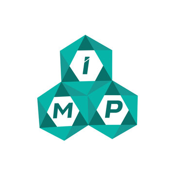 IMP creative minimalist letter logo. IMP unique vector initials alphabet letter logo design
