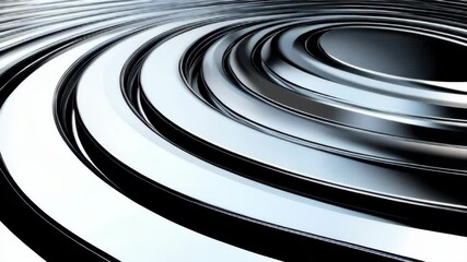 Poster - Curved Arcs of Vorticity Create Mesmerizing Patterns in Smooth Metal Surfaces