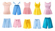 © Francesco  - Elegant Summer Clothing Collection for Girls in Bright Hues