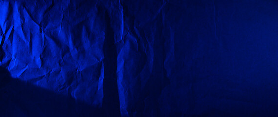 Poster - abstract blue and light background