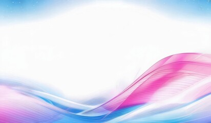 abstract background with a pink and blue wave