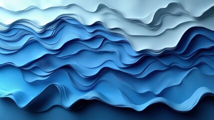 Poster - abstract illustration with 3d arr