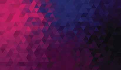 Poster - Abstract polygonal gradient background for website or poster