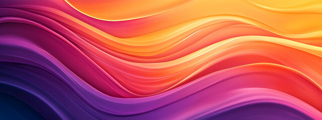 Wall Mural - Abstract Vibrant Gradient background. Saturated Colors Smears