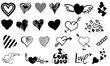 © Cutterwood - Heart love icon collection