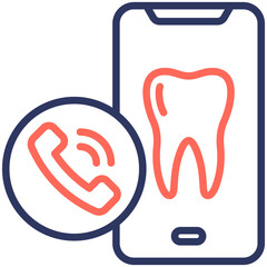 Wall Mural - Dental App Icon