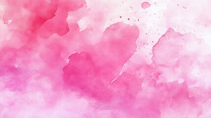 Wall Mural - soft pink watercolor space fantasy background with smooth texture for vector designs and creative pr