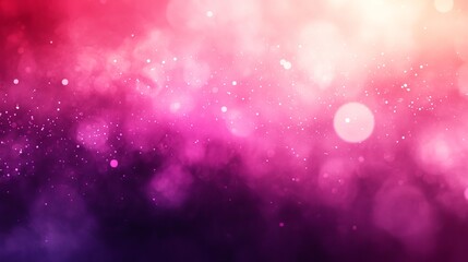 Wall Mural - stunning abstract pink watercolor background with soft bokeh lights and flowing pink smoke effects