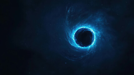 Wall Mural - distant view of a binary star system orbiting in a cosmic setting