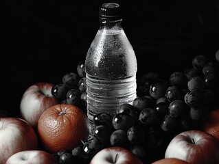 Wall Mural - Fruit and Water