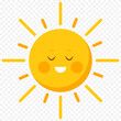 © Nganhaycuoi - Hand draw cute sun illustration on white background