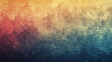 Wall Mural - A textured gradient background with digital noise and grain, creating a nostalgic and vintage vibe reminiscent.