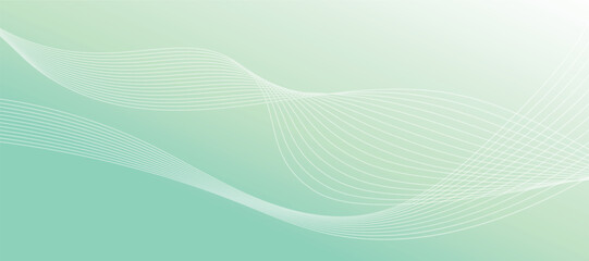 Poster - Modern Abstract background. Line wave glowing effect illustration vector. Professional future technology digital design concept. Vector illustrator.	