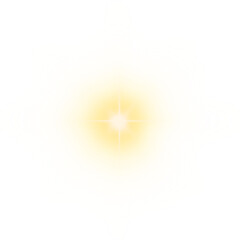 Wall Mural - creative glowing lens flare art