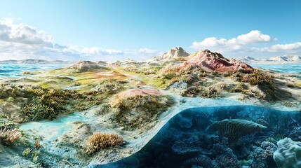 Poster - a comprehensive marine biodiversity map overlaid with a virtual twin application to assess and optim