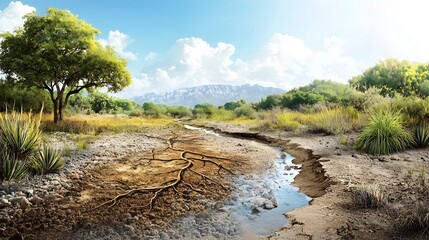 Poster - visualizing wildlife corridor sustainability through advanced virtual twin prediction and analytics 