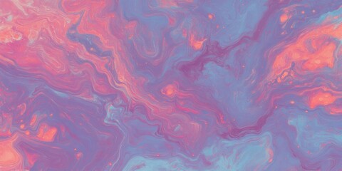 Poster - Vivid cosmic microwave background texture showcasing swirling colors and patterns in a stunning galactic design