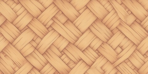 Poster - Detailed texture of woven grapevine baskets showcasing intricate patterns and craftsmanship with natural tones