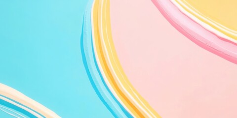 Aufkleber - Brightly colored banner with frosted cookies and vibrant design elements creates an inviting visual appeal for celebrations