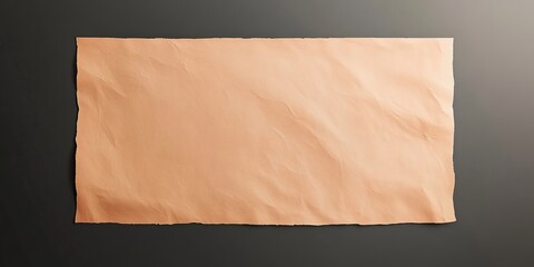 Poster - Elegant banner design featuring embossed leather edges and clean shadows for creative projects
