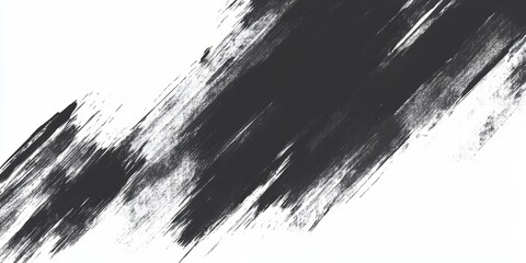 Poster - Bold banner design featuring contrasting empty space with chalk outlines and clean shadows for creative projects