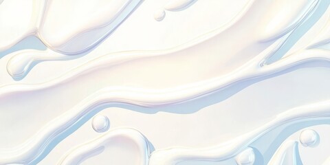 Poster - Elegant banner design featuring wax drops with a clean, contrasting background suitable for various creative projects