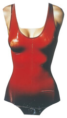 Poster - PNG Intimate apparel photography swimwear red.