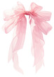 © Rawpixel.com - PNG Elegant pink ribbon bow illustration