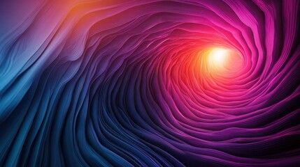 Poster - Sound Loud 3D Rendering Concept, Abstract Visualization of Loud Audio Waves Forming in Colorful Patterns and Textures in Fluid Motion
