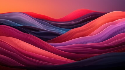 Poster - Sound Loud 3D Rendering Concept, Vibrant Soundscape Visualization of Loud Music Waves in Dynamic Colorful Design