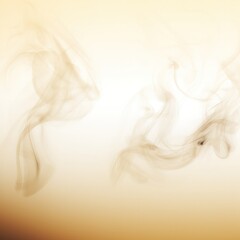 Poster - smoke wisps dance against a soft gradient background creating a calm and mysterious atmosphere.