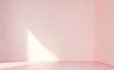 Poster - A minimalist pink backdrop featuring a circular platform ideal for showcasing products or presentations.