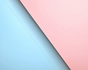 Wall Mural - A blue and pink background with a white line