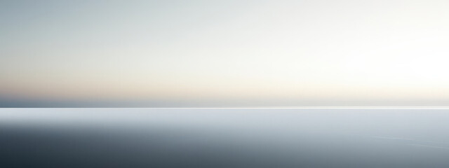Wall Mural - A very large, empty, and mostly white ocean with a few clouds in the sky