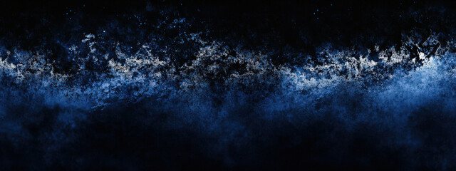 Wall Mural - A blue sky with a lot of water droplets