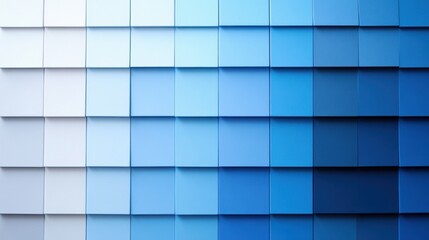 Poster - Elegant gradient background in shades of blue with light palette accents, ideal for clean and professional layouts.