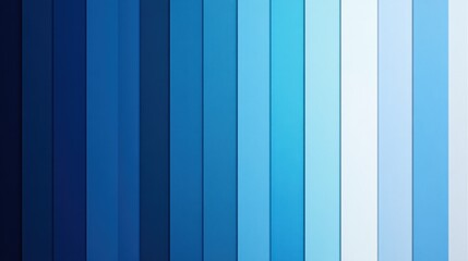 Poster - Elegant gradient background in shades of blue with light palette accents, ideal for clean and professional layouts.